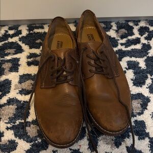 Johnston & Murphy Brown Kids Dress Shoes